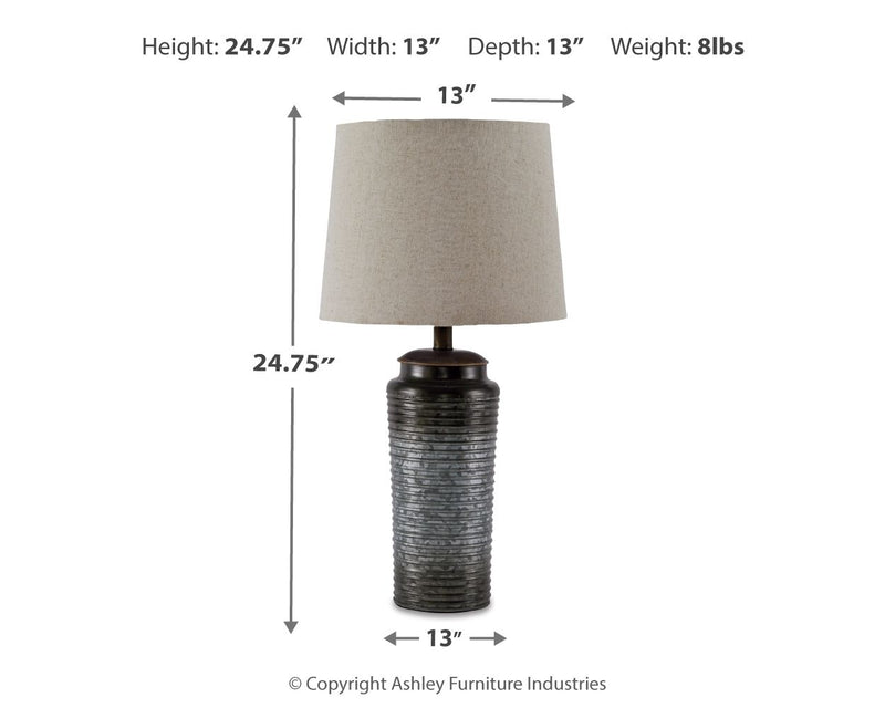Norbert - Table Lamp - R&R Furniture Gallery (Fountain Valley, CA)