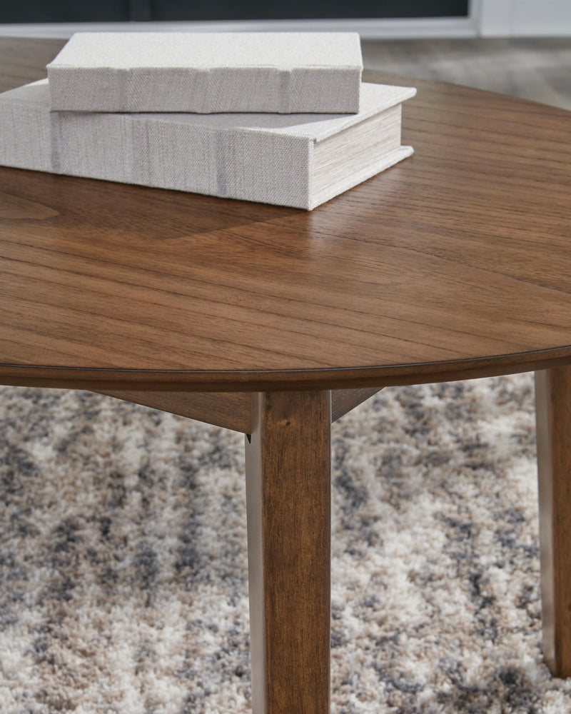 Gordonay - Occasional Table Set (Set of 3) - Brown - R&R Furniture Gallery (Fountain Valley, CA)