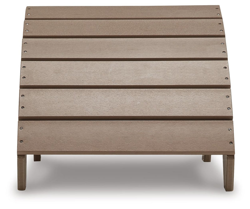 Sundown Treasure - 2 Pc. - Adirondack Chair And Ottoman - R&R Furniture Gallery (Fountain Valley, CA)