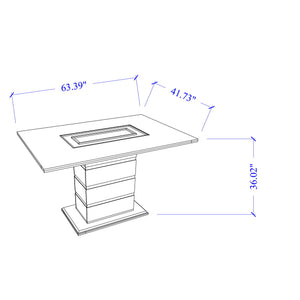Ariya - Bar Table - Black