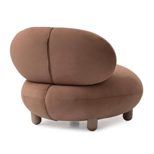 Bristol Point - Accent Chair - Fawn / Saddle Brown - R&R Furniture Gallery (Fountain Valley, CA)