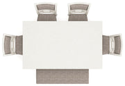 Erinberg - Dining Room Table Set (Set of 6) - Antique White - R&R Furniture Gallery (Fountain Valley, CA)