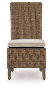 Laguna Heights - Side Chair With Cushion (Set of 2) - Beige - R&R Furniture Gallery (Fountain Valley, CA)