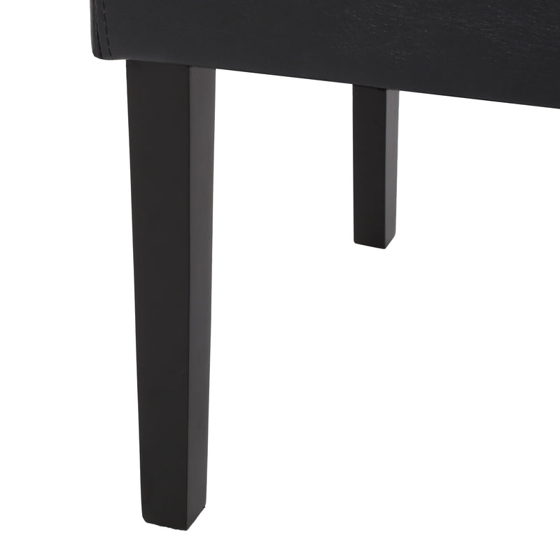 Contemporary Dining Chair With Rubberwood Legs (Set of 2) - R&R Furniture Gallery (Fountain Valley, CA)