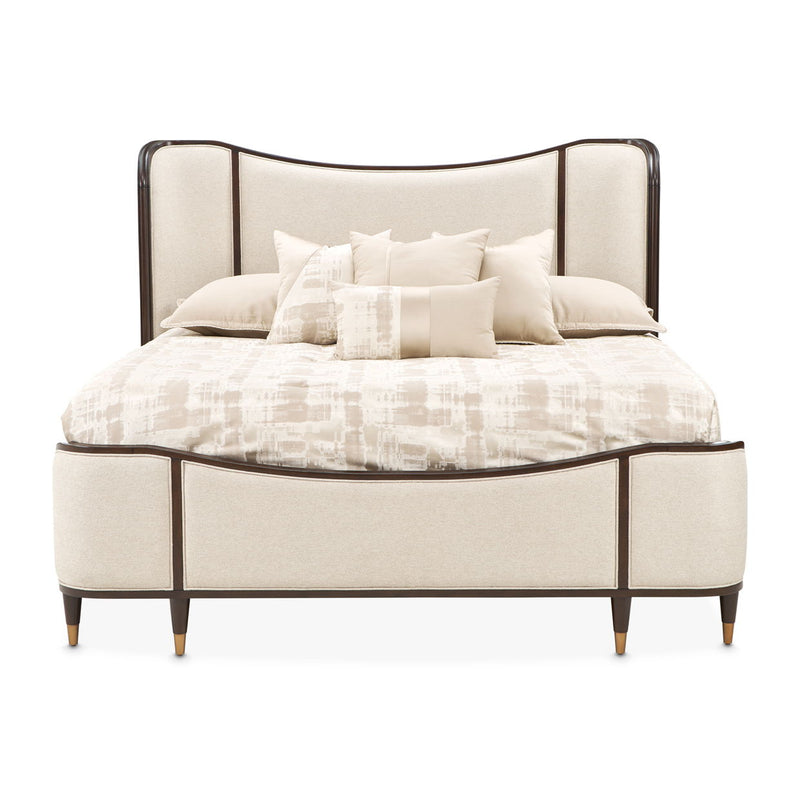 Camellia Field - Upholstered Panel Bed - R&R Furniture Gallery (Fountain Valley, CA)