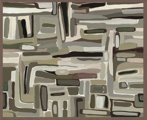 Baha - 48" x 72" Painting By Buddy Whitlock - Walnut - R&R Furniture Gallery (Fountain Valley, CA)