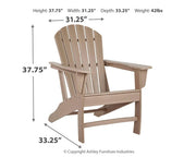Sundown Treasure - Outdoor Adirondack Chair - R&R Furniture Gallery (Fountain Valley, CA)