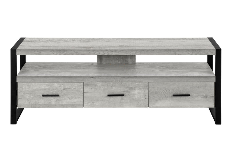 TV Stand, Console, Media Entertainment Center, Storage Drawers, Modern - R&R Furniture Gallery (Fountain Valley, CA)
