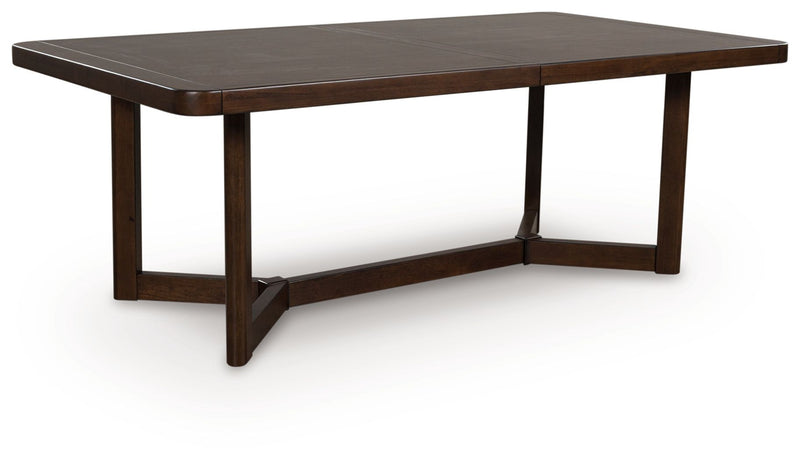 Dilenno - Rectangular Dining Room Extension Table - Dark Brown - R&R Furniture Gallery (Fountain Valley, CA)