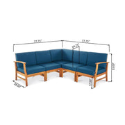 Perla - 5 Pieces Sofa Set - R&R Furniture Gallery (Fountain Valley, CA)
