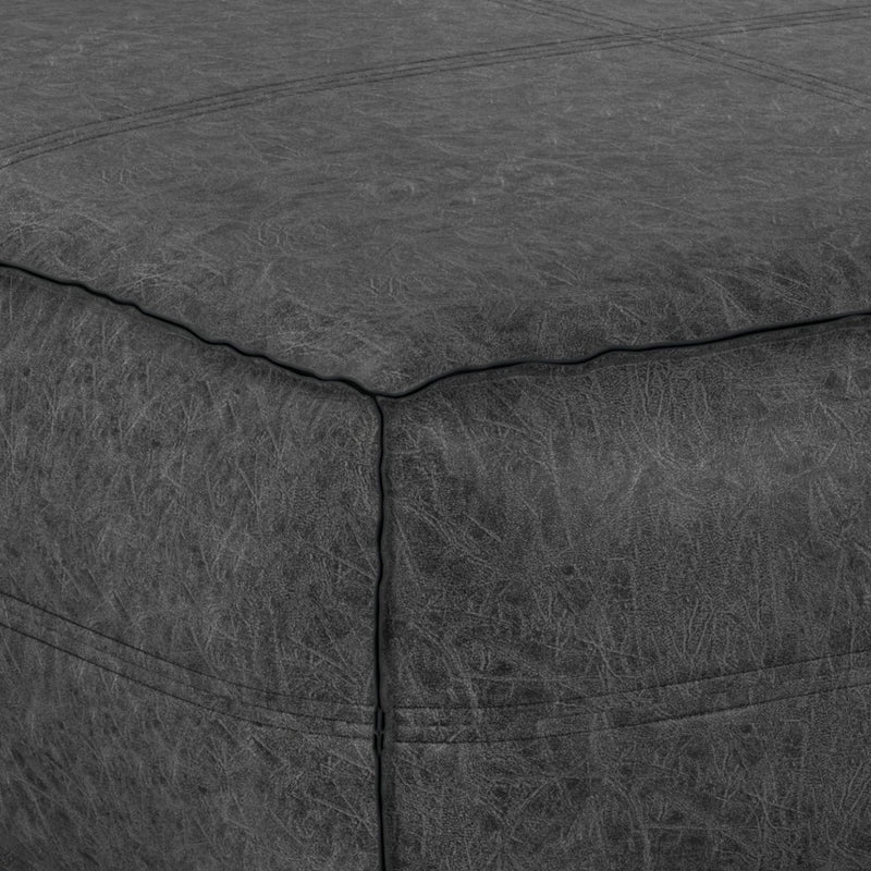 Brody - Large Square, Coffee Table Pouf - R&R Furniture Gallery (Fountain Valley, CA)