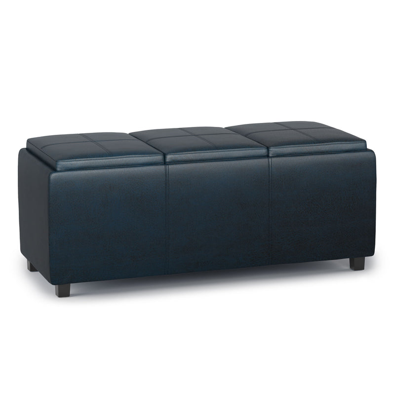 Avalon - Multi Functional Storage Ottoman - R&R Furniture Gallery (Fountain Valley, CA)