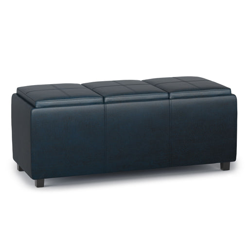 Avalon - Multi Functional Storage Ottoman - R&R Furniture Gallery (Fountain Valley, CA)