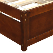 Platform Bed Wood Bed Frame With Trundle - R&R Furniture Gallery (Fountain Valley, CA)