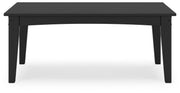 Hyland Wave - Rectangular Cocktail Table - R&R Furniture Gallery (Fountain Valley, CA)