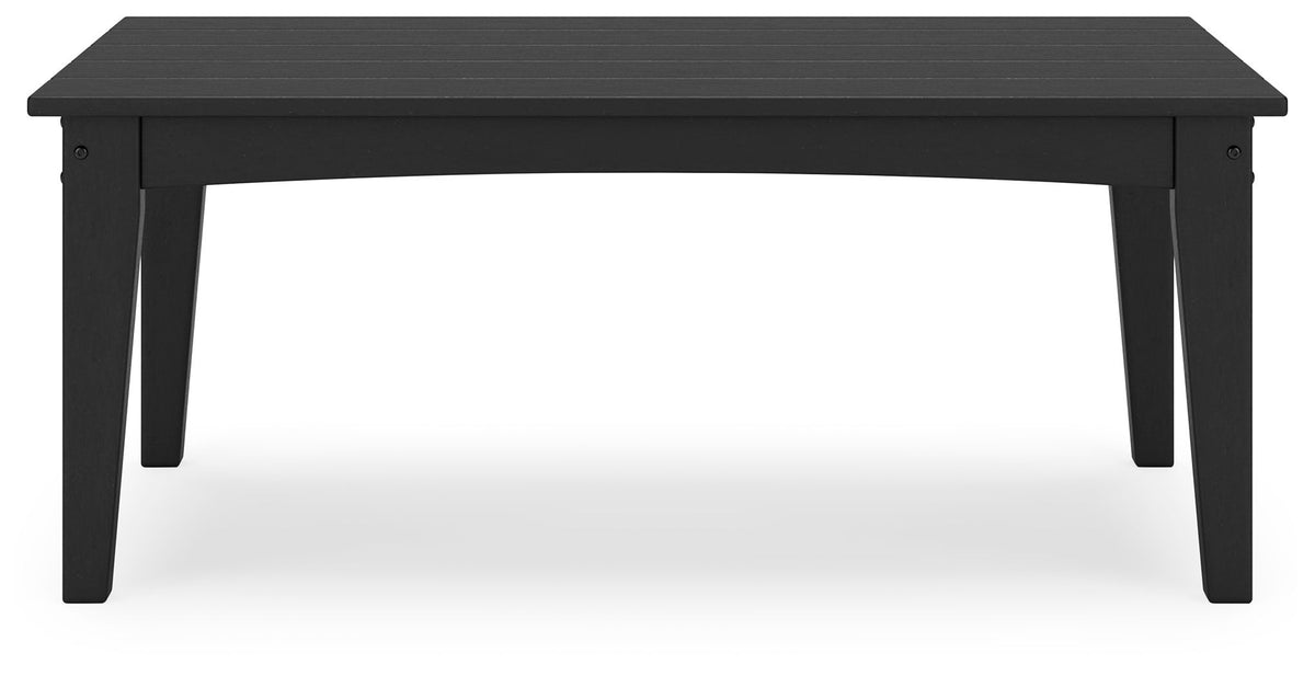 Hyland Wave - Rectangular Cocktail Table - R&R Furniture Gallery (Fountain Valley, CA)