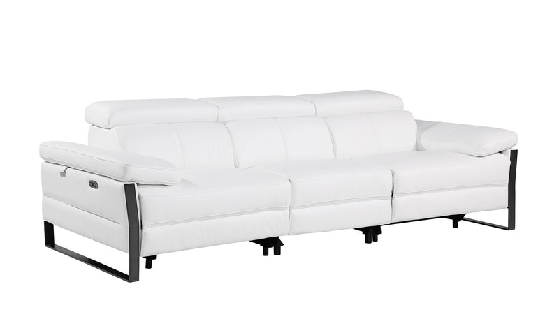 1246 - Modular Power Triple Reclining Sofa, Console Loveseat, And Chair Set With Power Headrests