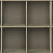 Simpli-Home Acadian handcrafted cube storage organizer with multiple compartments for versatile home organization.