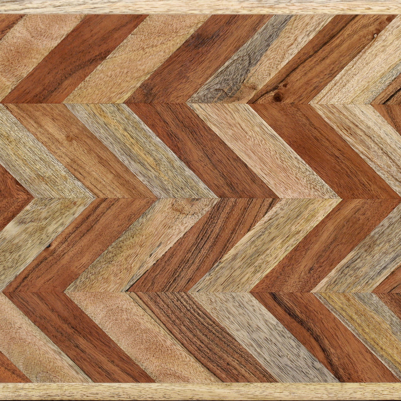 Artisan - Handcrafted Mango Wood Bench Rustic Boho Style - Natural - R&R Furniture Gallery (Fountain Valley, CA)