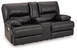 Mountainous - Power Reclining Loveseat With Console /Adj Headrest - Eclipse - R&R Furniture Gallery (Fountain Valley, CA)