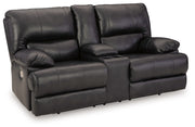 Mountainous - Power Reclining Loveseat With Console /Adj Headrest - Eclipse - R&R Furniture Gallery (Fountain Valley, CA)