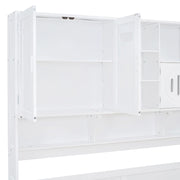 Daybed With All-In-One Cabinet And Shelf - R&R Furniture Gallery (Fountain Valley, CA)