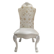 Dresden - Side Chair (Set of 2) - Fabric & Bone White - R&R Furniture Gallery (Fountain Valley, CA)