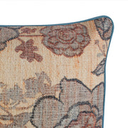 TOV Furniture Taman 24-inch cotton accent throw pillow with spring floral pattern, vibrant floral design on soft fabric.
