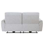 Eastre - Power Motion Sofa With USB Port - Beige Chenille - R&R Furniture Gallery (Fountain Valley, CA)