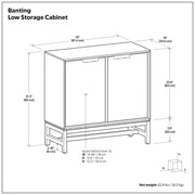Banting - Storage Cabinet - R&R Furniture Gallery (Fountain Valley, CA)