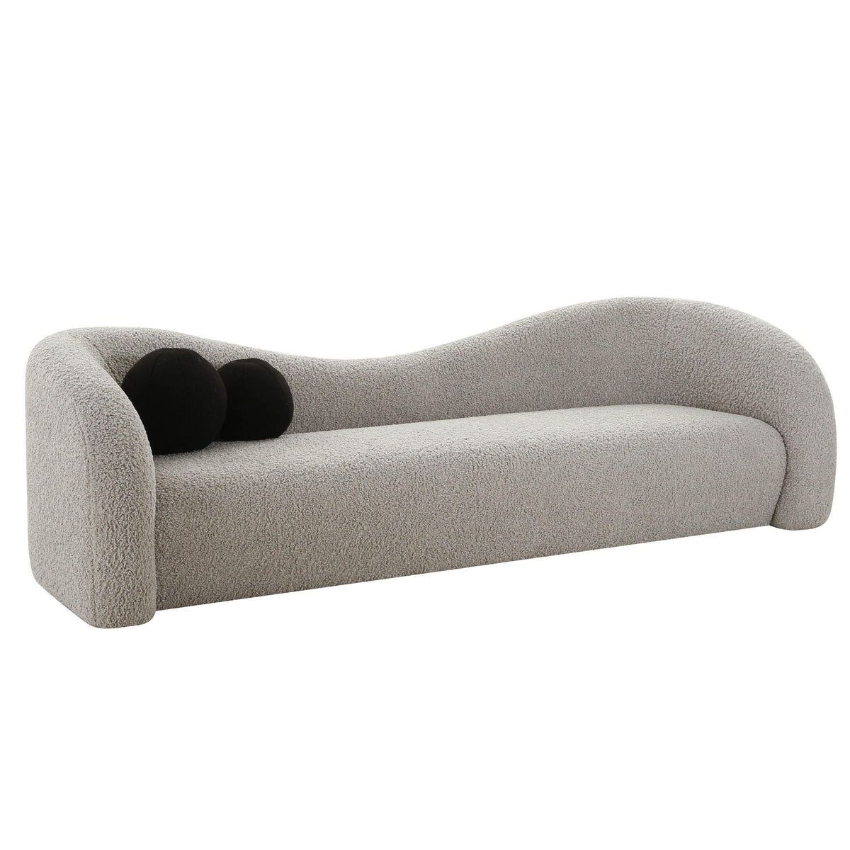 Leonie - Faux Shearling Sofa - R&R Furniture Gallery (Fountain Valley, CA)