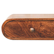 Wall Mounted Console Table - Walnut - R&R Furniture Gallery (Fountain Valley, CA)