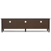 Warm Shaker - Handcrafted Low TV Media Stand - R&R Furniture Gallery (Fountain Valley, CA)