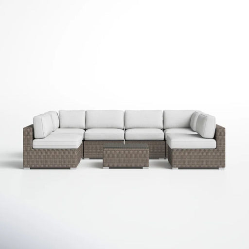 Seating Set With Cushions Handcrafted Wicker Design - R&R Furniture Gallery (Fountain Valley, CA)