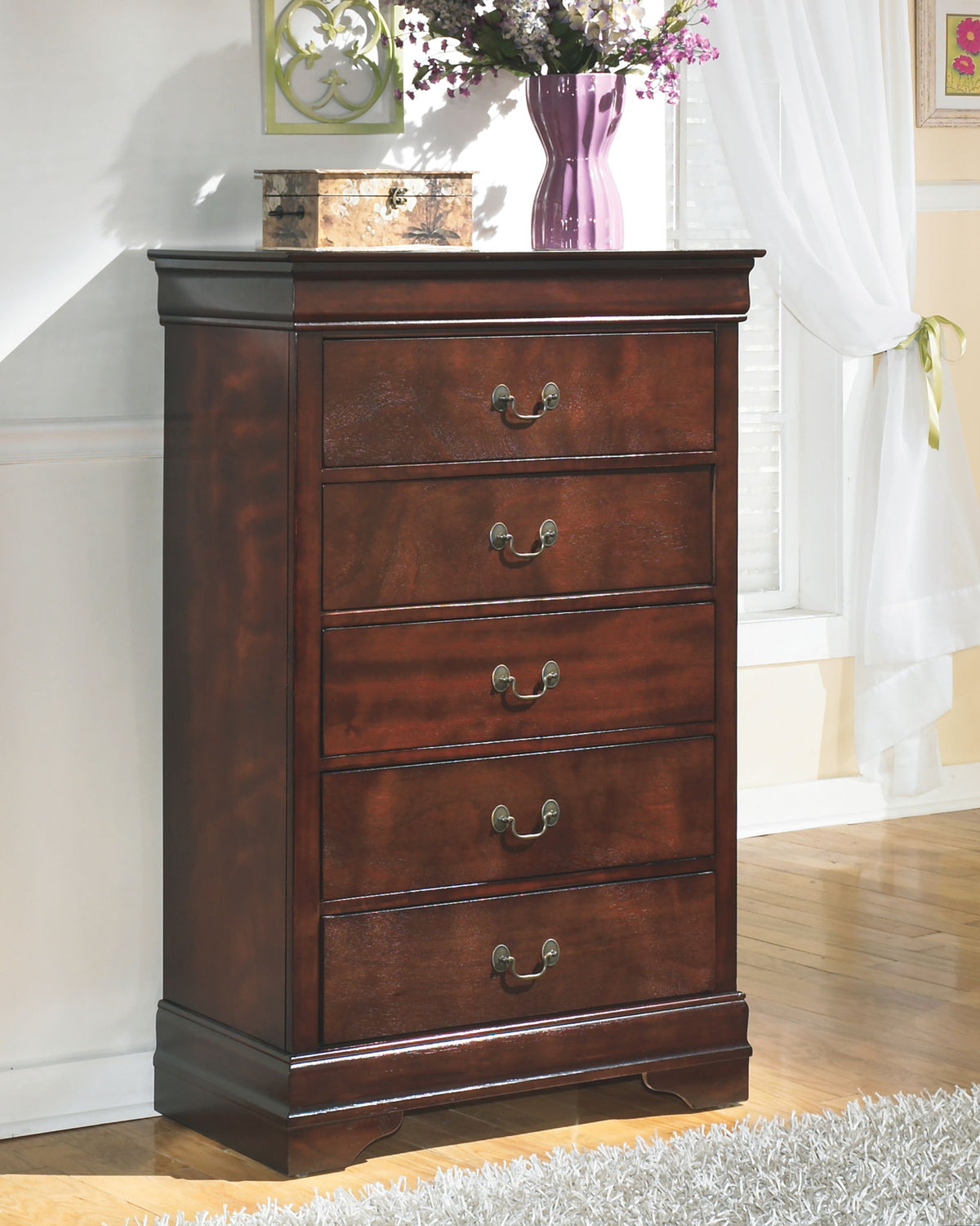 Alisdair - Chest - Reddish Brown - R&R Furniture Gallery (Fountain Valley, CA)