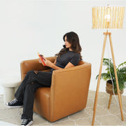 Callan - Swivel Chair - Tan - R&R Furniture Gallery (Fountain Valley, CA)