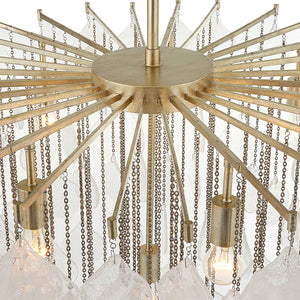 Uttermost Goccia tear drop glass pendant light hanging with a sleek, modern design for stylish interior lighting.