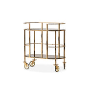 Savannah Breeze - Bar Cart - Bright Gold - R&R Furniture Gallery (Fountain Valley, CA)