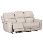 Parker Living Zero Gravity Power Reclining 3-piece sofa set in a modern living room with plush cushions and reclining features.