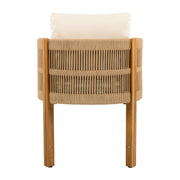 Outdoor Dining Chairs With Rope Handles (Set of 2) - R&R Furniture Gallery (Fountain Valley, CA)