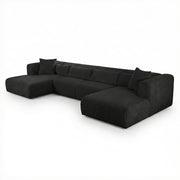 Tarra - Fluffy Oversized Corduroy Modular Sectional - R&R Furniture Gallery (Fountain Valley, CA)