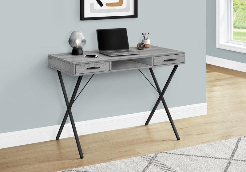 Computer Desk, Home Office, Laptop, Left / Right Set-Up, Storage Drawers, Work, Contemporary, Modern - R&R Furniture Gallery (Fountain Valley, CA)