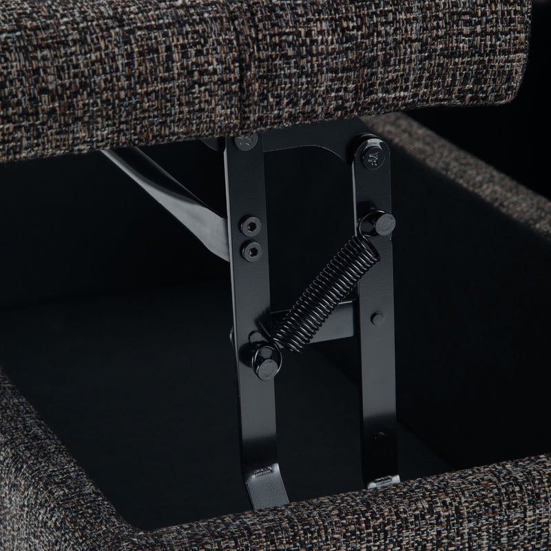 Harrison - Upholstered Coffee Table Storage Ottoman - R&R Furniture Gallery (Fountain Valley, CA)