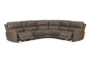 Hancock - Zero Gravity Power Reclining Sectional With Power Adjustable Headrests - R&R Furniture Gallery (Fountain Valley, CA)