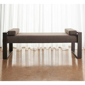 Kenway - Accent Bench - Black / Gray