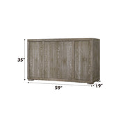 Gabrian - Server - Reclaimed Gray - R&R Furniture Gallery (Fountain Valley, CA)