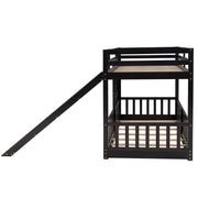 Bunk Bed With Convertible Ladder And Slide - R&R Furniture Gallery (Fountain Valley, CA)