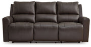 Boxmere - Reclining Power Sofa - Storm - R&R Furniture Gallery (Fountain Valley, CA)