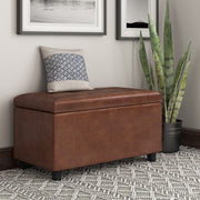 Cosmopolitan - Upholstered Storage Ottoman - R&R Furniture Gallery (Fountain Valley, CA)