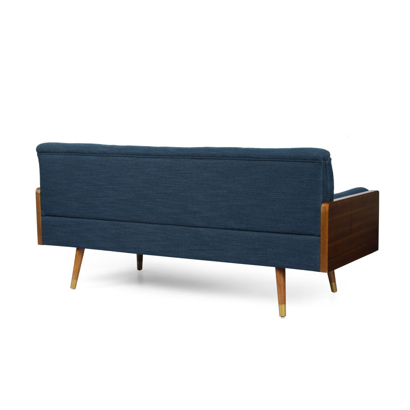 Aidan - Mid Century Modern Tufted Fabric Sofa - R&R Furniture Gallery (Fountain Valley, CA)